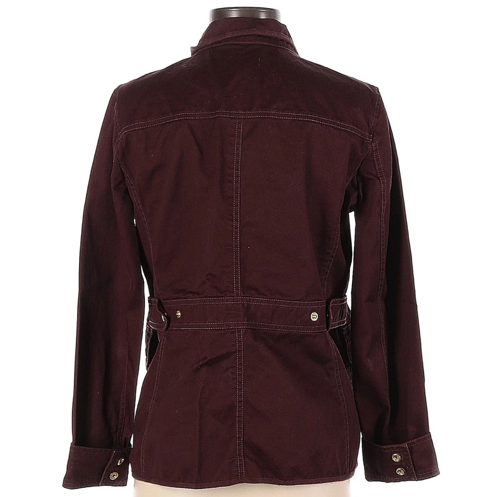 J. Crew Deep Red Utility Jacket - image 3